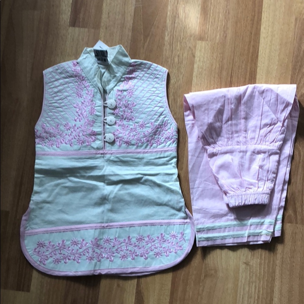 Pakistani kids Shawal Kameez two piece